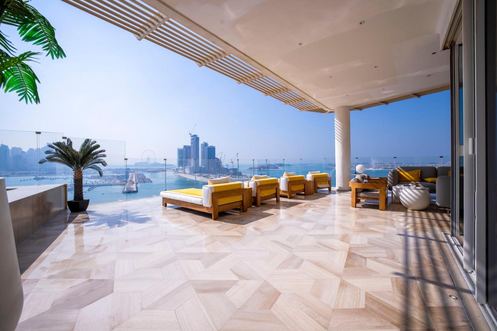 Five Palm Luxury Penthouse Full Marina View & Private Pool Otel Dubai Dış mekan fotoğraf